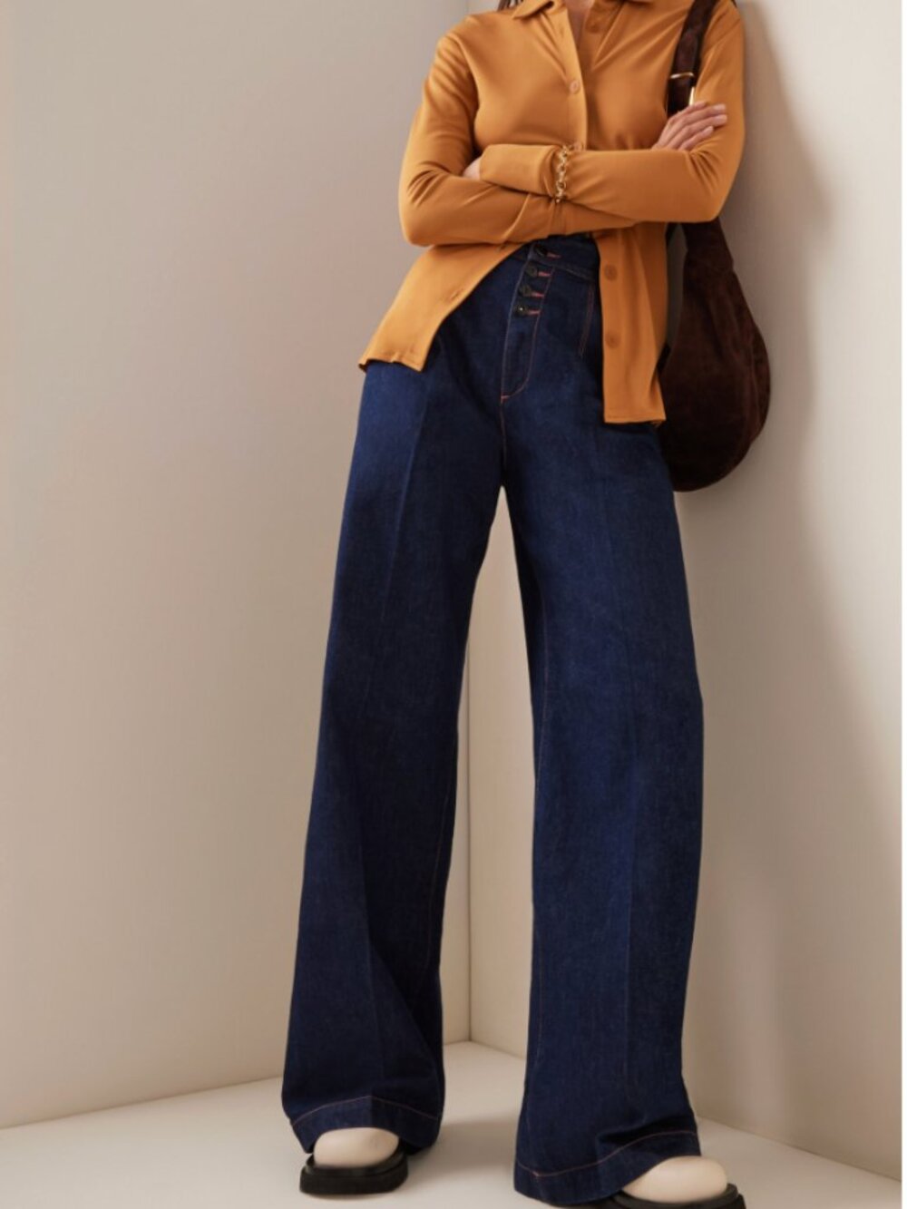 Made In Tomboy Felisia Rigid High-Rise Wide-Leg Jeans - Picture 16 of 16